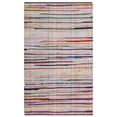 thumbnail image 1 of SAFAVIEH Rag Petar Striped Cotton Area Rug, Ivory/Multi, 2' x 3', 1 of 12