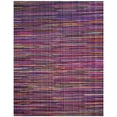 thumbnail image 1 of SAFAVIEH Rag Petar Striped Cotton Area Rug, Purple/Multi, 9' x 12', 1 of 8