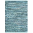 thumbnail image 1 of SAFAVIEH Rag Robynne Striped Cotton Area Rug, Blue/Multi, 6' x 9', 1 of 10