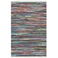thumbnail image 1 of SAFAVIEH Rag Robynne Striped Cotton Area Rug, Grey/Multi, 4' x 6', 1 of 12