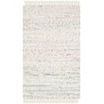 thumbnail image 1 of SAFAVIEH Rag Robynne Striped Cotton Area Rug, Ivory/Multi, 2'6" x 4', 1 of 10
