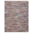 thumbnail image 1 of SAFAVIEH Rag Robynne Striped Cotton Area Rug, Rust/Multi, 8' x 10', 1 of 11