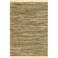 thumbnail image 1 of SAFAVIEH Rag Robynne Striped Cotton Area Rug, Yellow/Multi, 4' x 6', 1 of 12