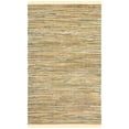 thumbnail image 1 of SAFAVIEH Rag Robynne Striped Cotton Area Rug, Yellow/Multi, 5' x 8', 1 of 12