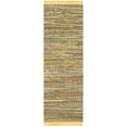 thumbnail image 1 of SAFAVIEH Rag Robynne Striped Cotton Runner Rug, Yellow/Multi, 2'3" x 6', 1 of 12