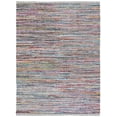 thumbnail image 1 of SAFAVIEH Rag Rug Lacework Distressed Area Rug, Black/Pink, 8' x 10', 1 of 10