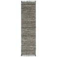 thumbnail image 1 of SAFAVIEH Rag Rug LACEWORK Distressed Runner Rug, Dark Green/Black, 2'3" x 8', 1 of 7