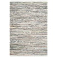thumbnail image 1 of SAFAVIEH Rag Skylar Striped Cotton Area Rug, Ivory/Multi, 6' x 9', 1 of 8