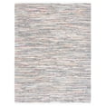 thumbnail image 1 of SAFAVIEH Rag Skylar Striped Cotton Area Rug, Ivory/Multi, 8' x 10', 1 of 8