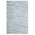 thumbnail image 1 of SAFAVIEH Rag Skylar Striped Cotton Area Rug, Light Blue/Multi, 3' x 5', 1 of 5