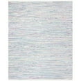 thumbnail image 1 of SAFAVIEH Rag Skylar Striped Cotton Area Rug, Light Green/Multi, 3' x 5', 1 of 10