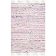 thumbnail image 1 of SAFAVIEH Rag Skylar Striped Cotton Area Rug, Light Pink/Multi, 2' x 3', 1 of 9