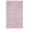 thumbnail image 1 of SAFAVIEH Rag Skylar Striped Cotton Area Rug, Light Pink/Multi, 4' x 6', 1 of 9