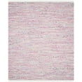 thumbnail image 1 of SAFAVIEH Rag Skylar Striped Cotton Area Rug, Light Pink/Multi, 9' x 12', 1 of 9