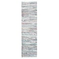 thumbnail image 1 of SAFAVIEH Rag Skylar Striped Cotton Runner Rug, Ivory/Multi, 2'3" x 8', 1 of 8