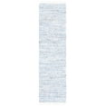 thumbnail image 1 of SAFAVIEH Rag Skylar Striped Cotton Runner Rug, Light Blue/Multi, 2'3" x 8', 1 of 5