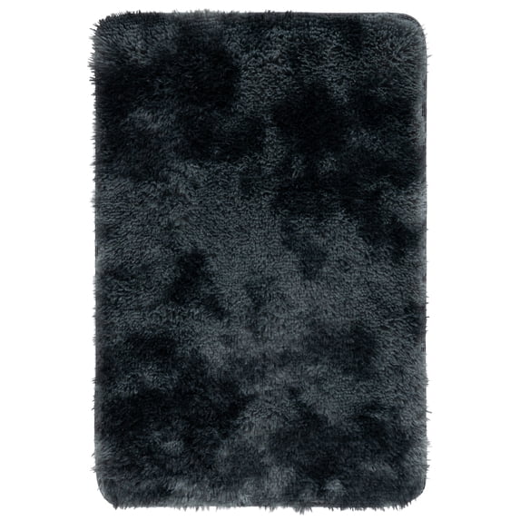 SAFAVIEH Rainbow Jaki Abstract Shag Area Rug, Dark Gray, 2' x 3'