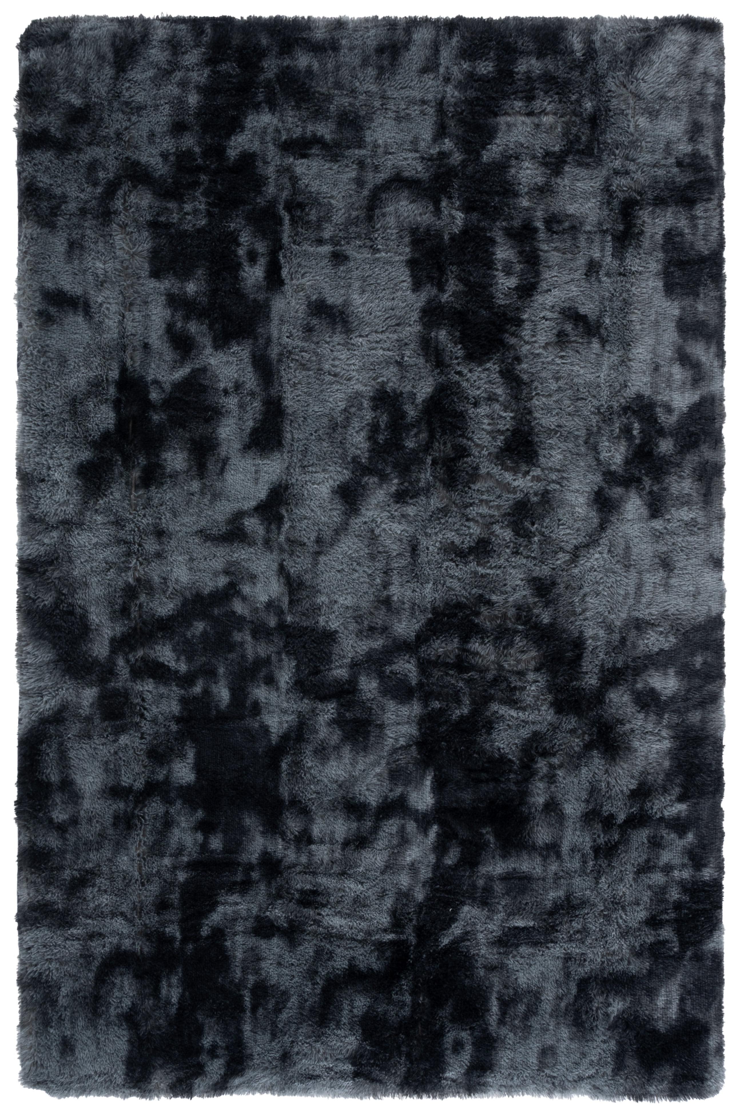 SAFAVIEH Rainbow Jaki Abstract Shag Area Rug, Dark Gray, 5' x 7'