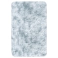 thumbnail image 1 of SAFAVIEH Rainbow Jaki Abstract Shag Area Rug, Light Gray, 3' x 5', 1 of 10