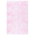 thumbnail image 1 of SAFAVIEH Rainbow Jaki Abstract Shag Area Rug, Pink, 5' x 7', 1 of 11
