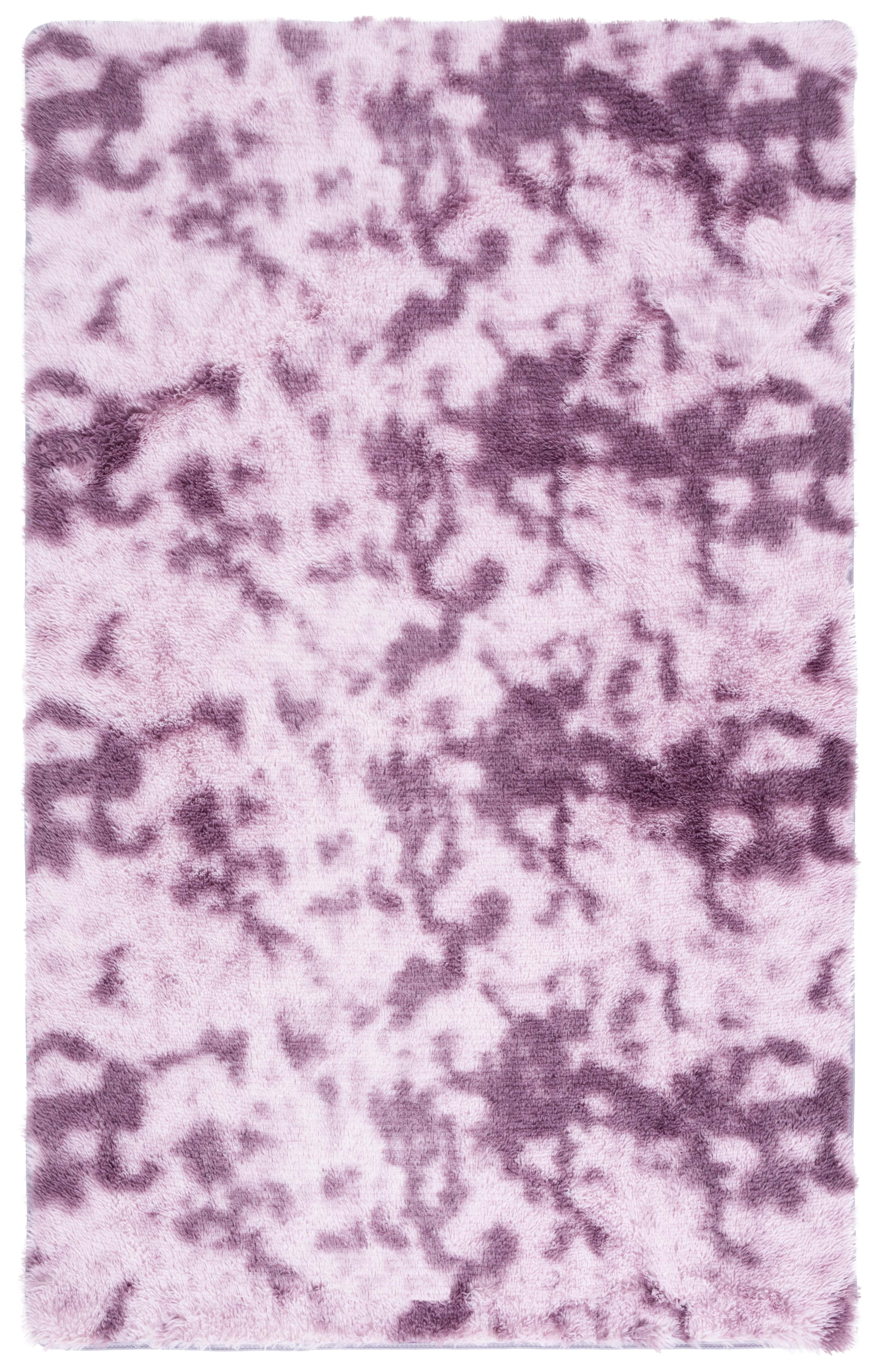 SAFAVIEH Rainbow Jaki Solid Shag Area Rug, Purple, 8' x 10' - Walmart.com