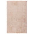 thumbnail image 1 of SAFAVIEH Rainbow Rosalin Solid Shag Area Rug, Beige, 6' x 9', 1 of 7