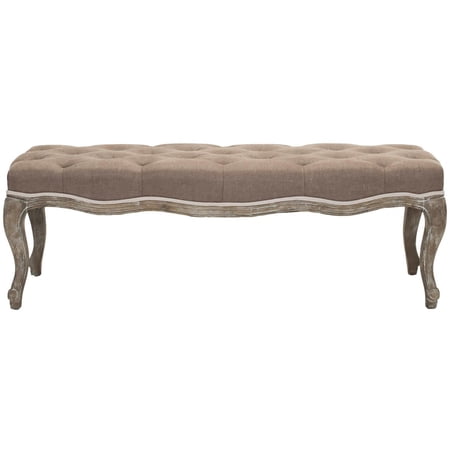 SAFAVIEH Ramsey Bench Warm Brown