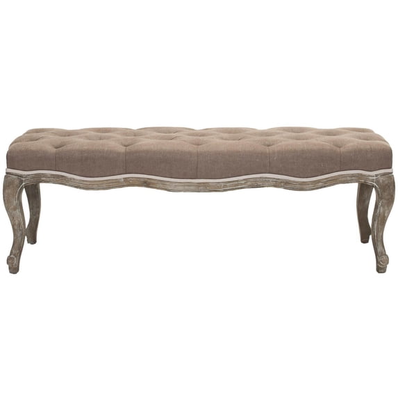 SAFAVIEH Ramsey Bench Warm Brown