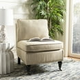 thumbnail image 1 of SAFAVIEH Randy Slipper Chair Beige, 1 of 7