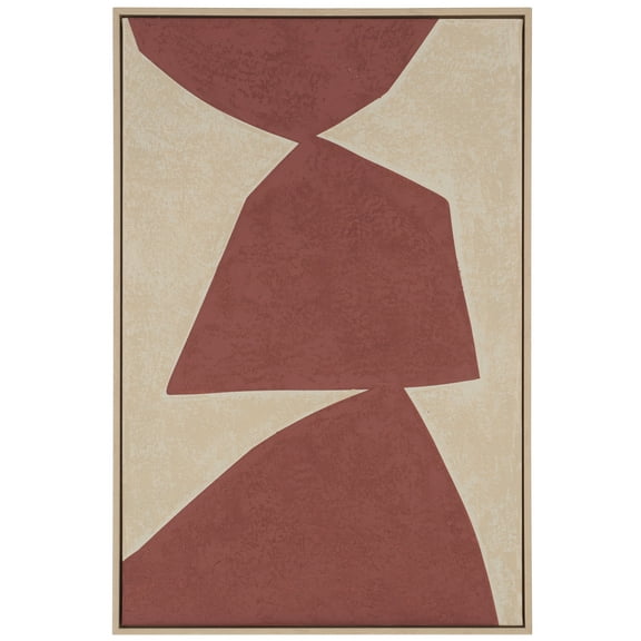 SAFAVIEH Red Rocks 24" x 36" Framed Wall Art