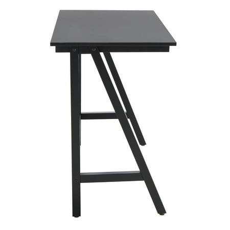 SAFAVIEH Redding Solid Classic Modern Writing Desk, Black