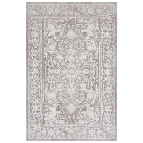 SAFAVIEH Reflection Christy Oriental Area Rug, Beige/Cream, 5'1" x 7'6"