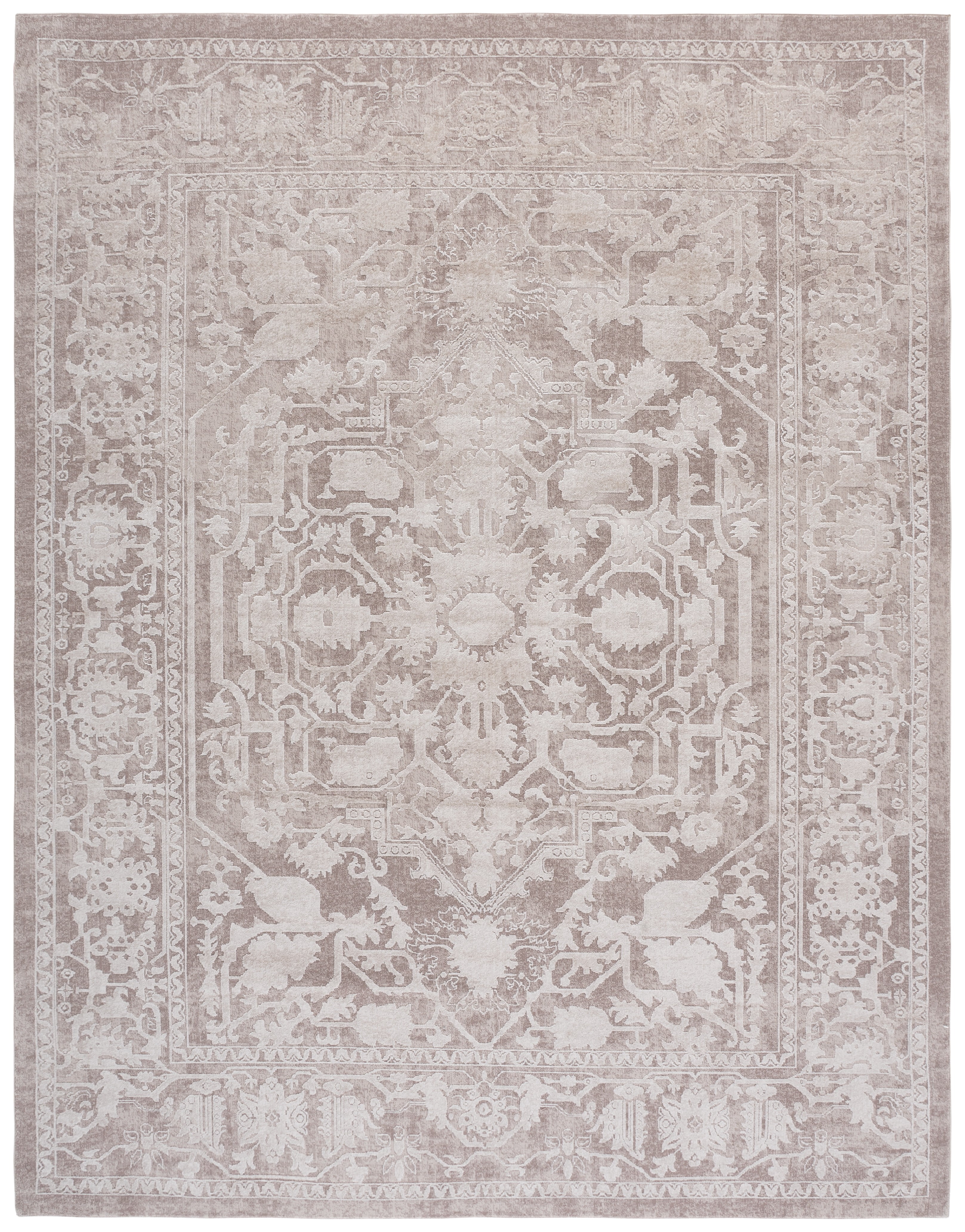 SAFAVIEH Reflection Christy Oriental Area Rug, Beige/Cream, 9' x 12'