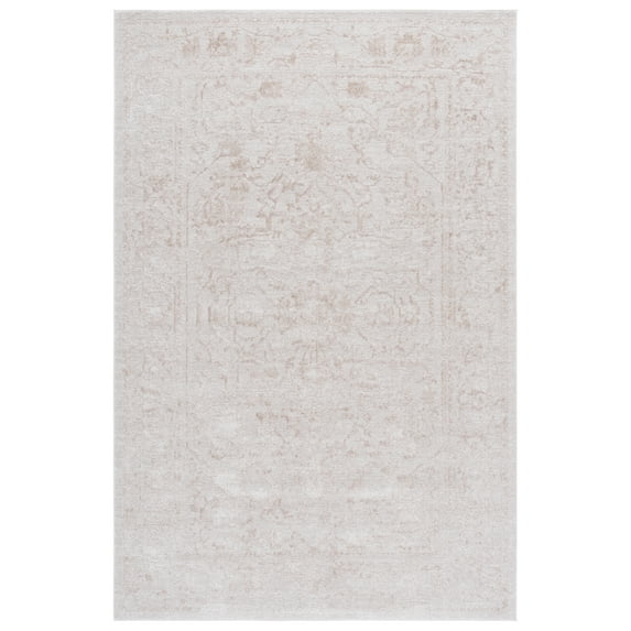 SAFAVIEH Reflection Christy Oriental Area Rug, Creme/Ivory, 6' x 9'