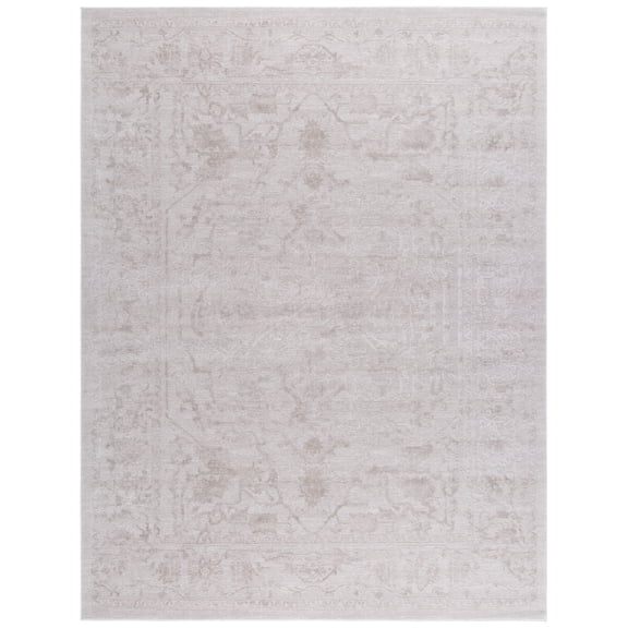 SAFAVIEH Reflection Christy Oriental Area Rug, Creme/Ivory, 9' x 12'