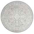 thumbnail image 1 of SAFAVIEH Reflection Christy Oriental Area Rug, Light Grey/Cream, 3' x 3' Round, 1 of 9