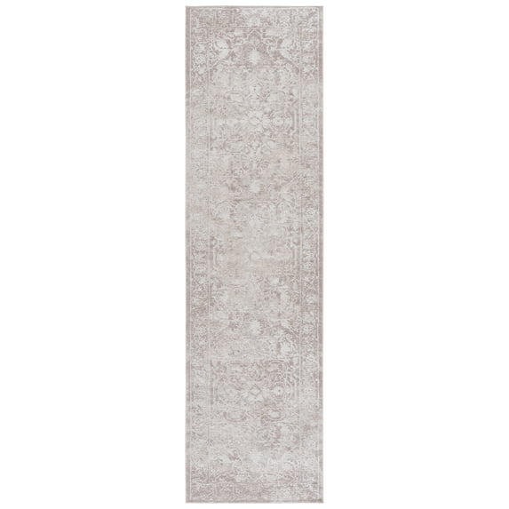 SAFAVIEH Reflection Christy Oriental Runner Rug, Beige/Cream, 2'3" x 10'
