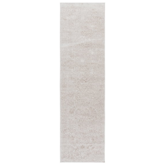 SAFAVIEH Reflection Christy Oriental Runner Rug, Creme/Ivory, 2'3" x 16'