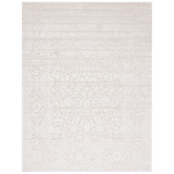 SAFAVIEH Reflection Dermot Traditional Area Rug, Cream/Ivory, 11' x 15'