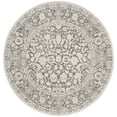 thumbnail image 1 of SAFAVIEH Reflection Dermot Traditional Area Rug, Dark Grey/Cream, 6'7" x 6'7" Round, 1 of 4