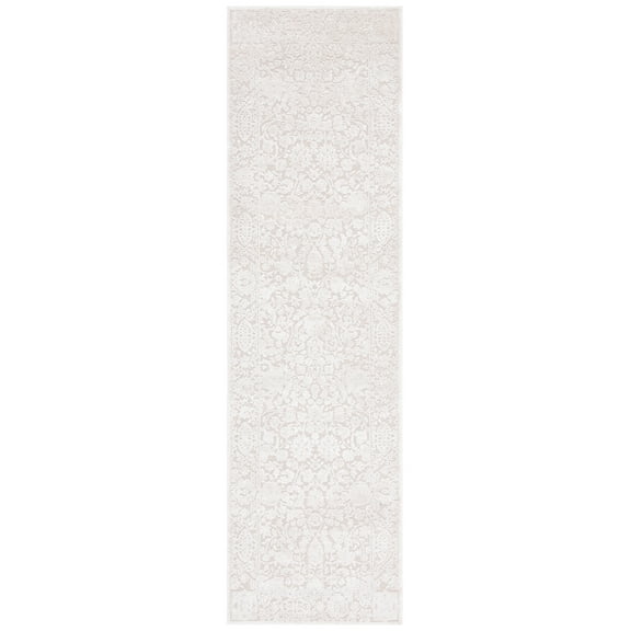 SAFAVIEH Reflection Dermot Traditional Runner Rug, Cream/Ivory, 2'3" x 6'