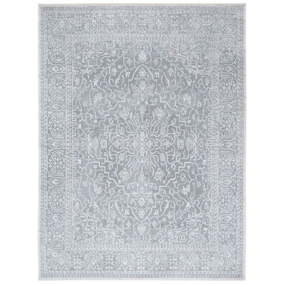 SAFAVIEH Reflection Dolkar Oriental Area Rug, Light Grey/Cream, 11' x 15'