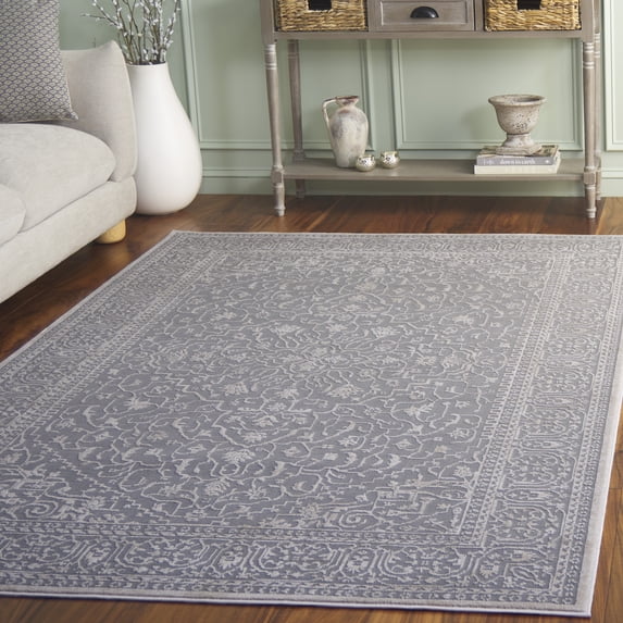 Safavieh Reflection Dolkar Oriental Area Rug, Light Gray/Cream, 6' x 8'