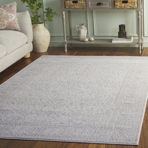 Safavieh Reflection Dolkar Oriental Area Rug, Creme/Ivory, 3' x 3' Square