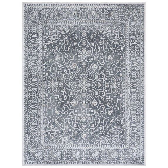 SAFAVIEH Reflection Dolkar Oriental Area Rug, Dark Grey/Cream, 11' x 15'