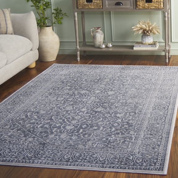 Safavieh Reflection Dolkar Oriental Area Rug, Dark Gray/Cream, 5'1" x 7'6"