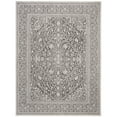 SAFAVIEH Reflection Dolkar Oriental Area Rug, Dark Grey/Cream, 8' x 8