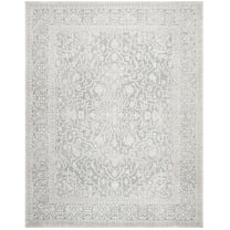 SAFAVIEH Reflection Dolkar Traditional Area Rug, Light Grey/Cream, 12' x 18'