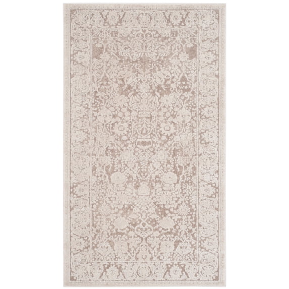 SAFAVIEH Reflection Lynna Traditional Area Rug, Beige/Cream, 4' x 6'