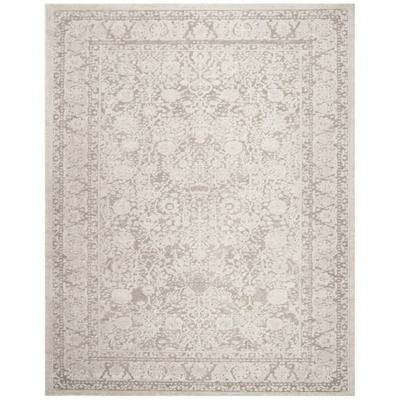 SAFAVIEH Reflection Lynna Traditional Area Rug, Beige/Cream, 6'7" x 6'7" Square